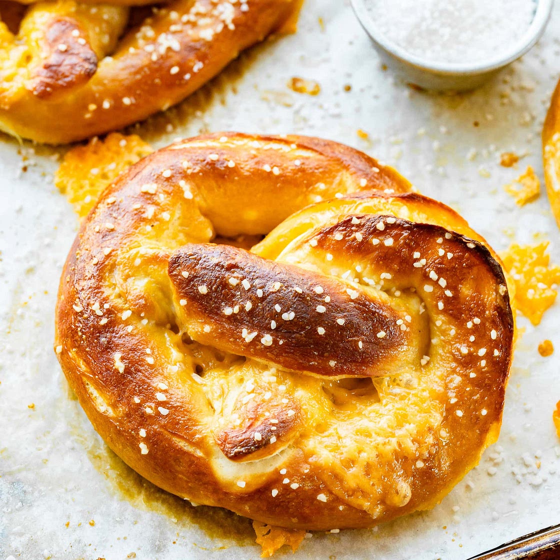 Cheese Stuffed Pretzel