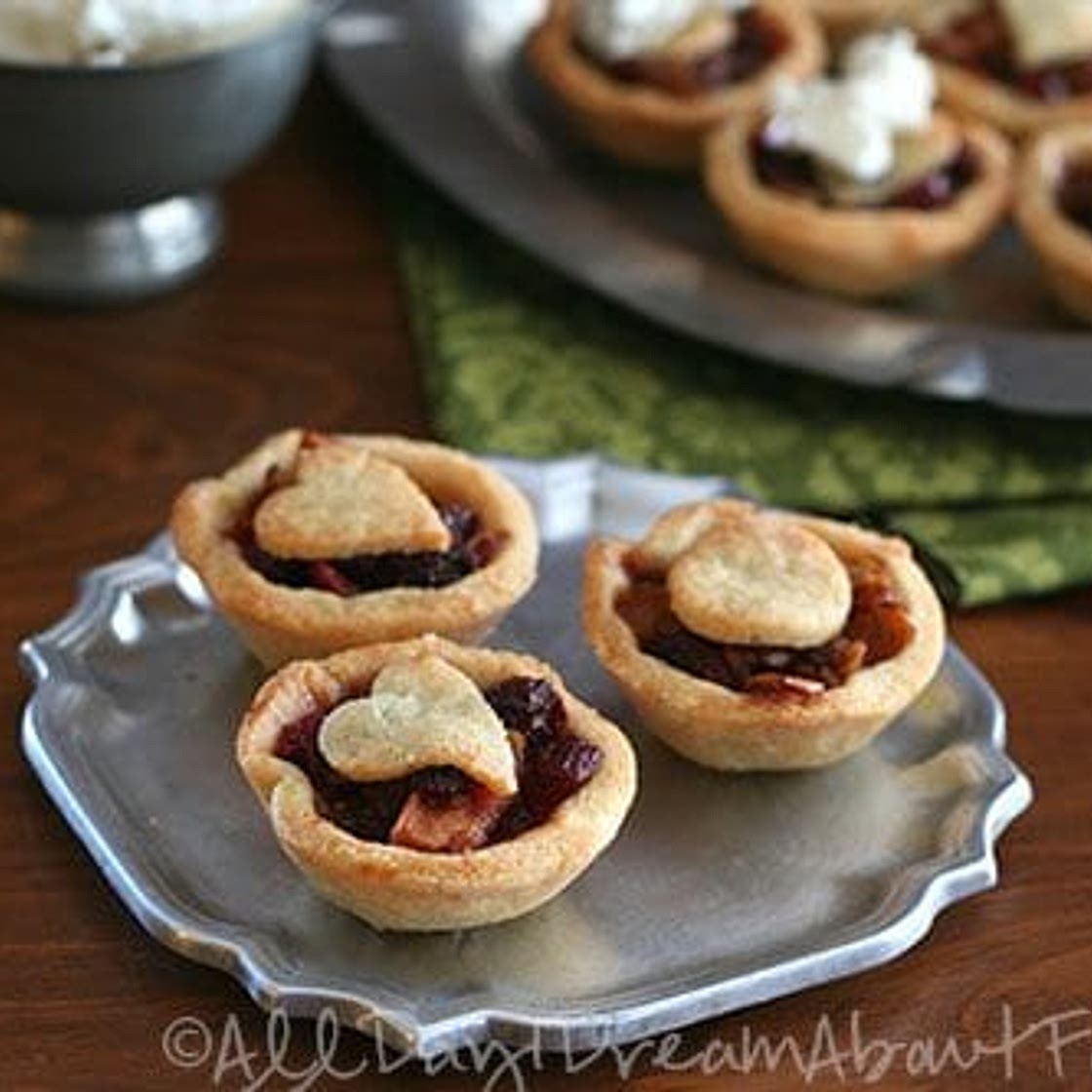 Mincemeat Tarts with Hard Sauce – Low Carb and Gluten-Free