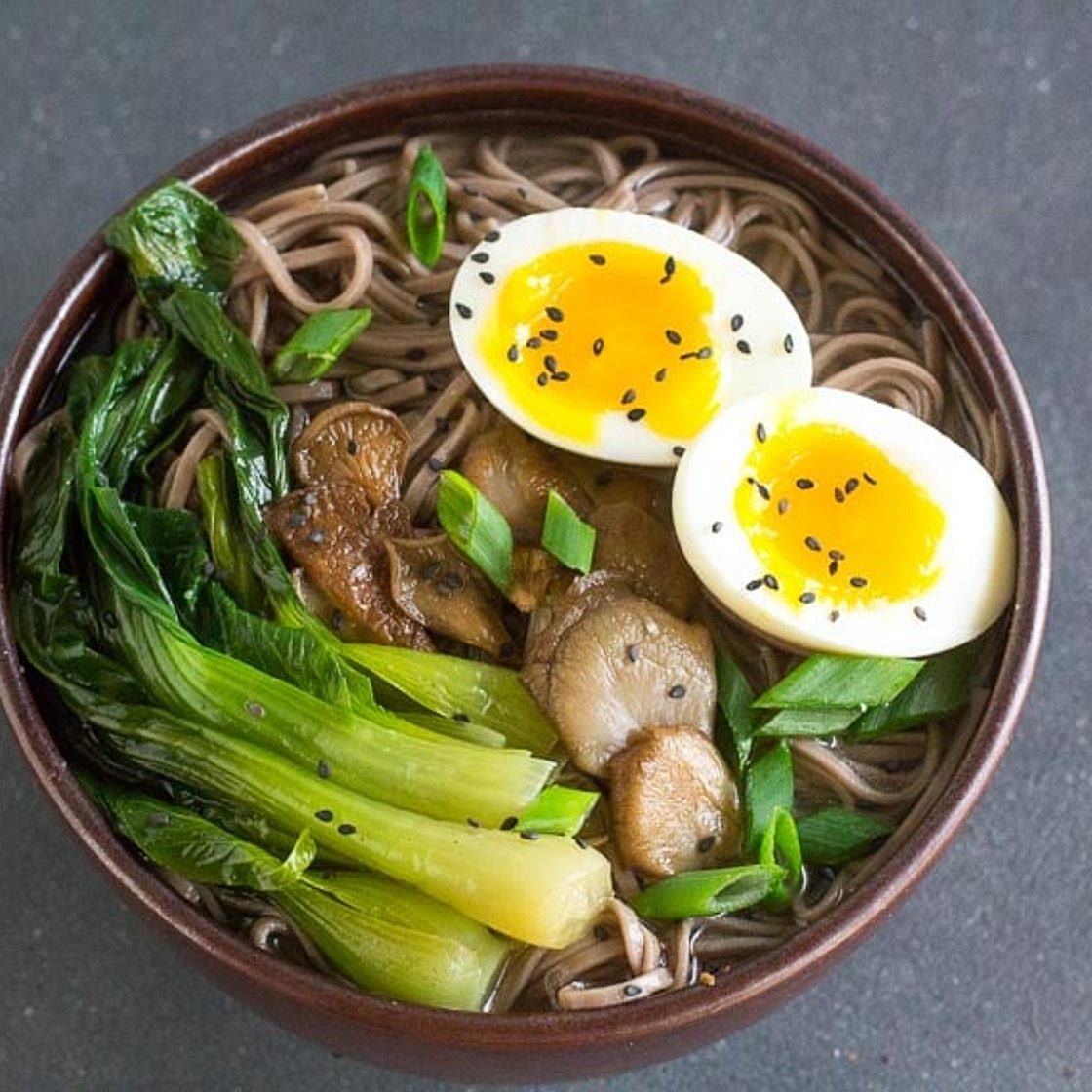 Low FODMAP Soba Miso Soup
