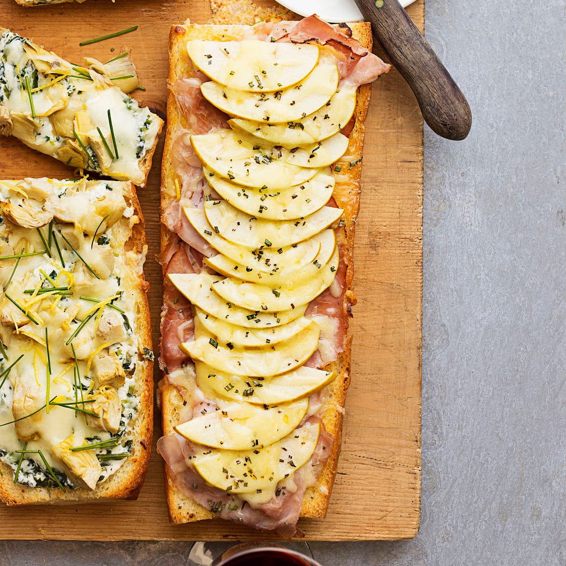 Ham and Cheese Pizza