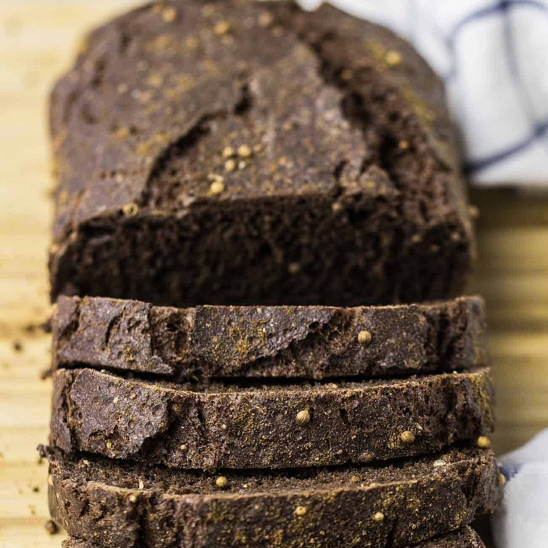 Russian Borodinsky Dark Rye Bread