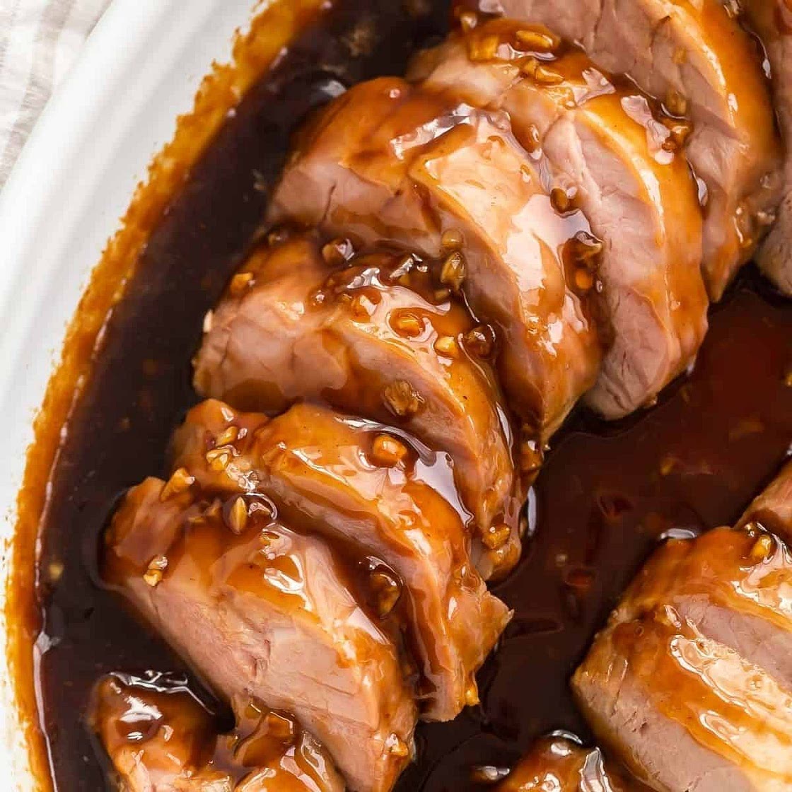 Honey Garlic Pork Tenderloin Recipe