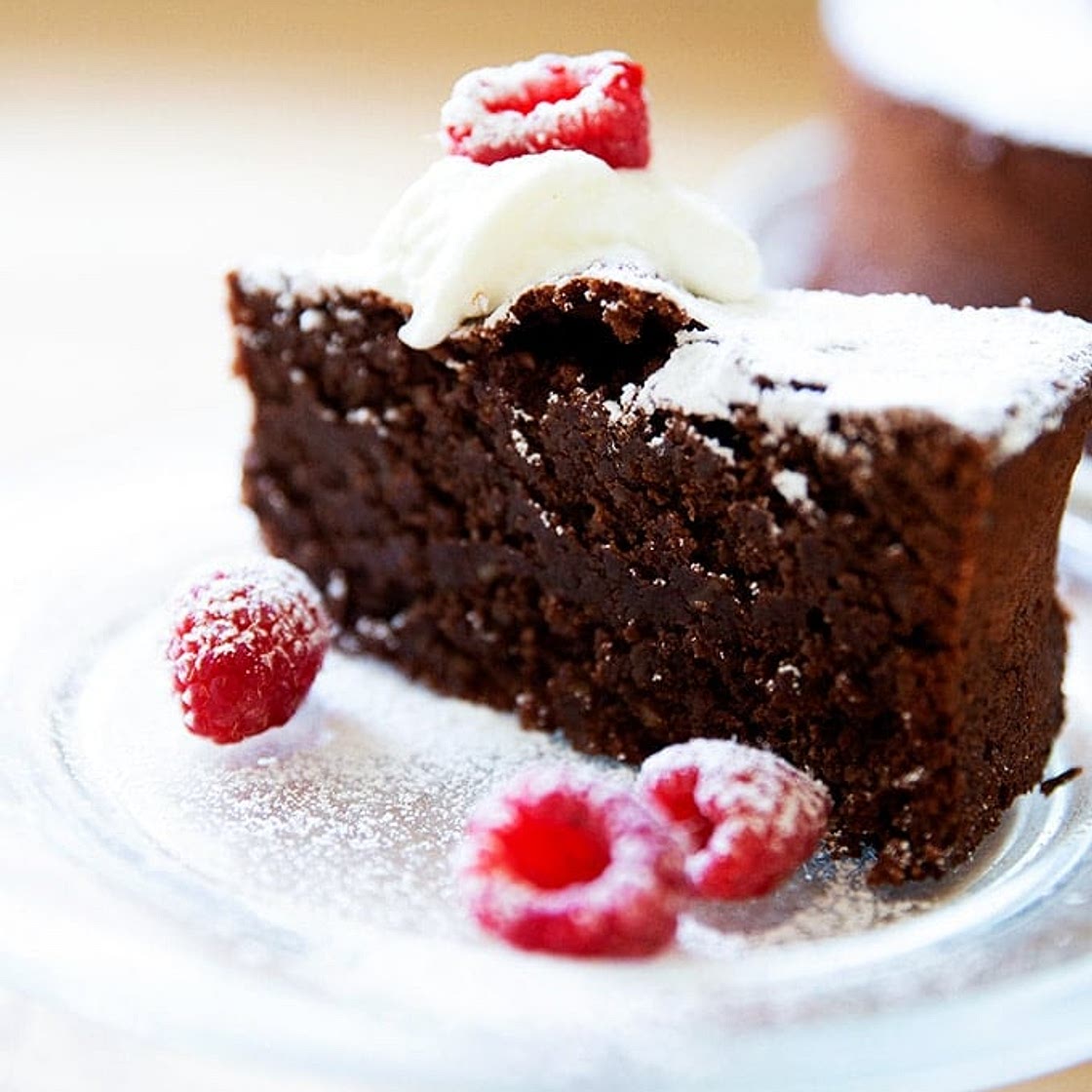 Flourless Chocolate-Almond Cake (Torta Caprese)