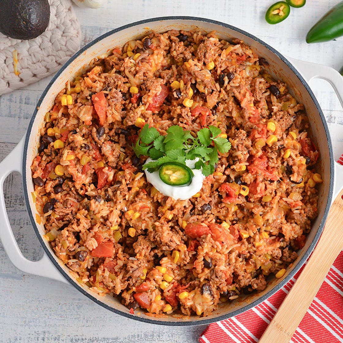 Mexican Ground Beef Casserole Recipe