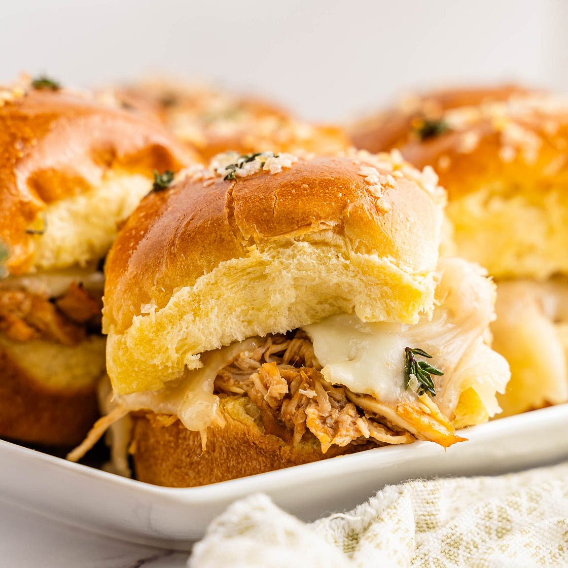 BBQ Chicken Sliders