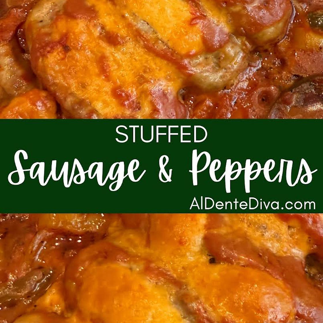 Stuffed Sausage and Peppers