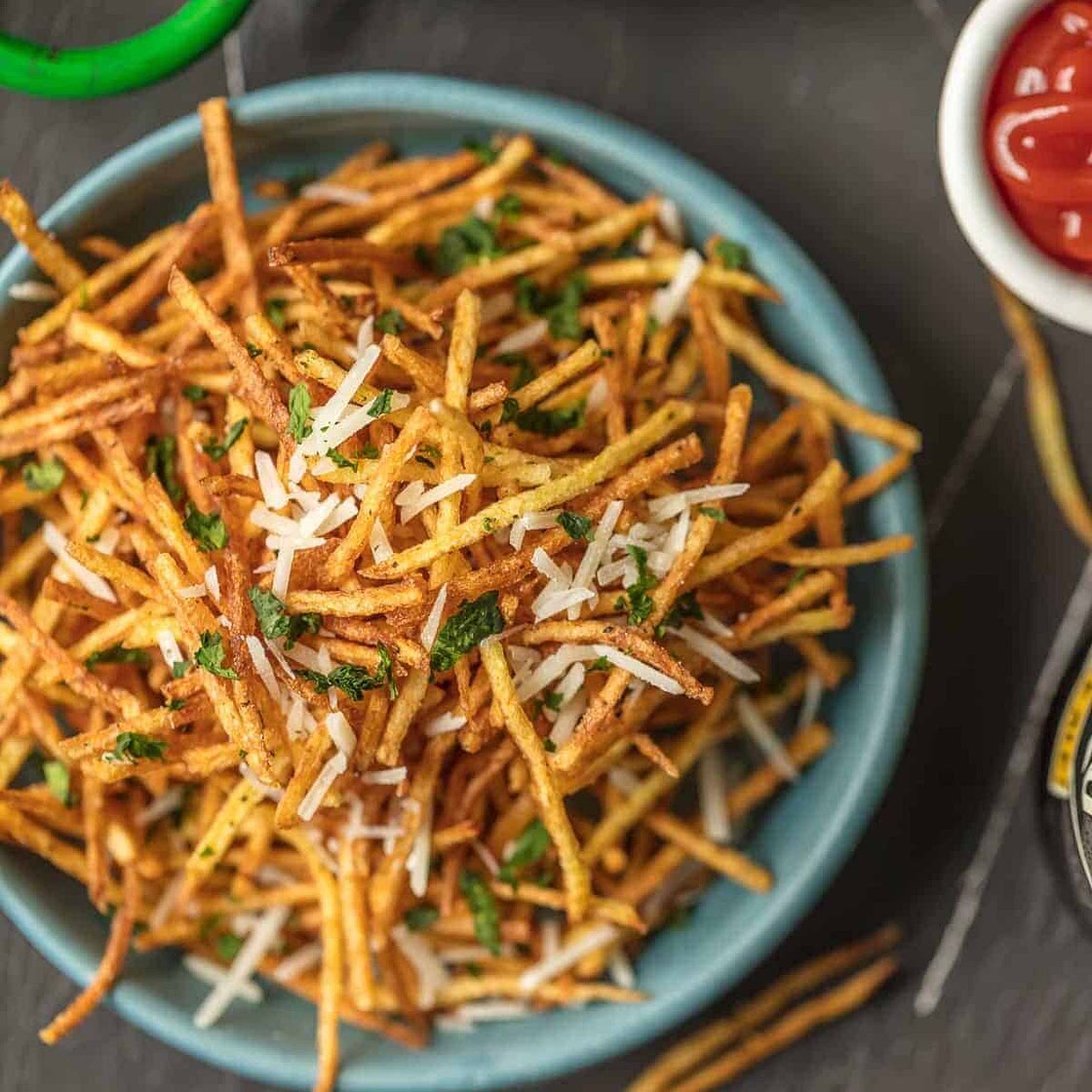 Shoestring Fries (Shoestring Potatoes)