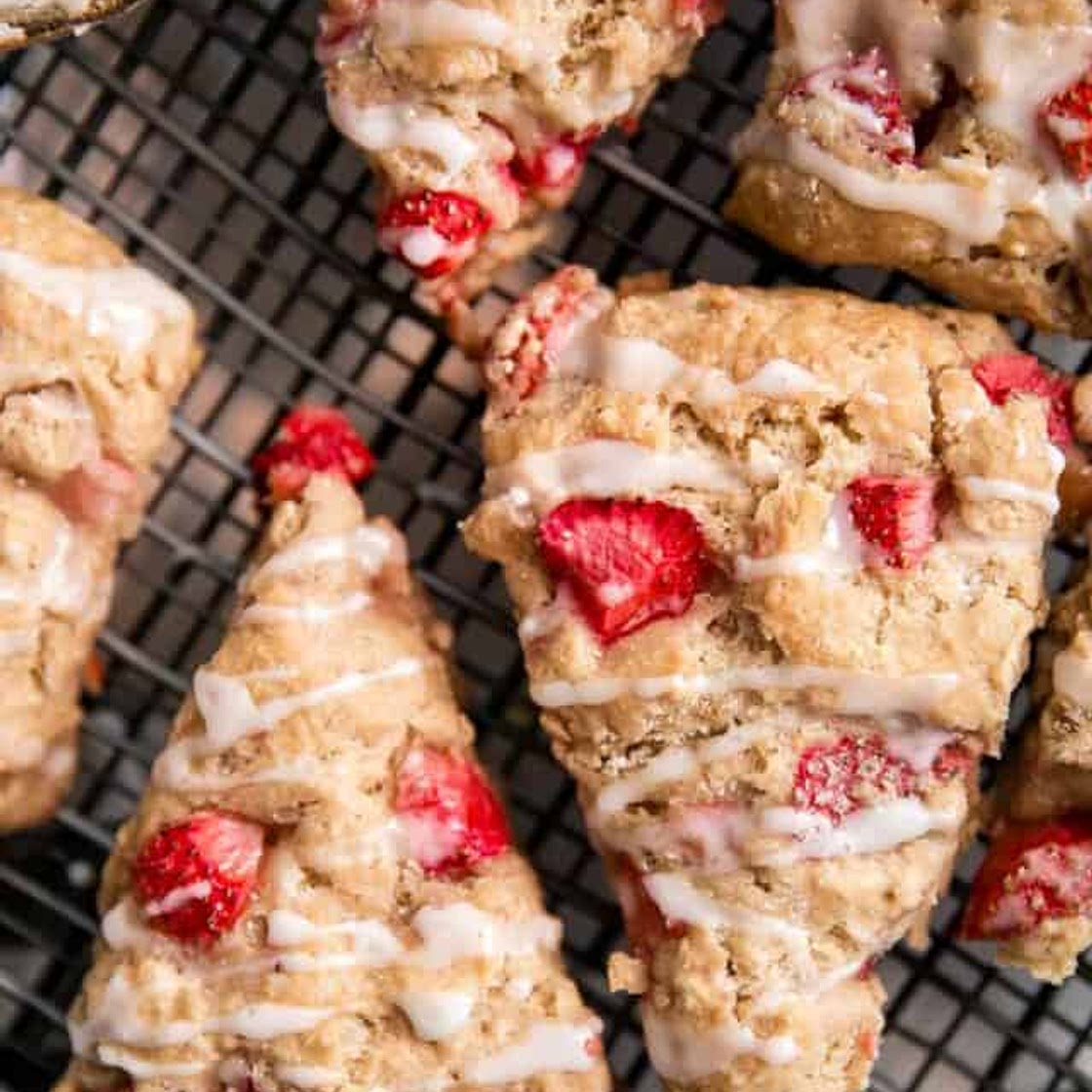 Strawberry Scones