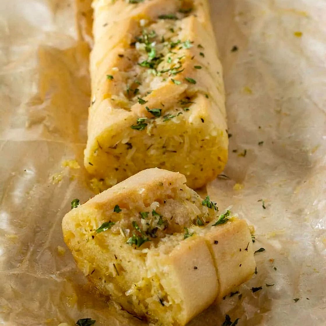 Vegan Garlic Bread
