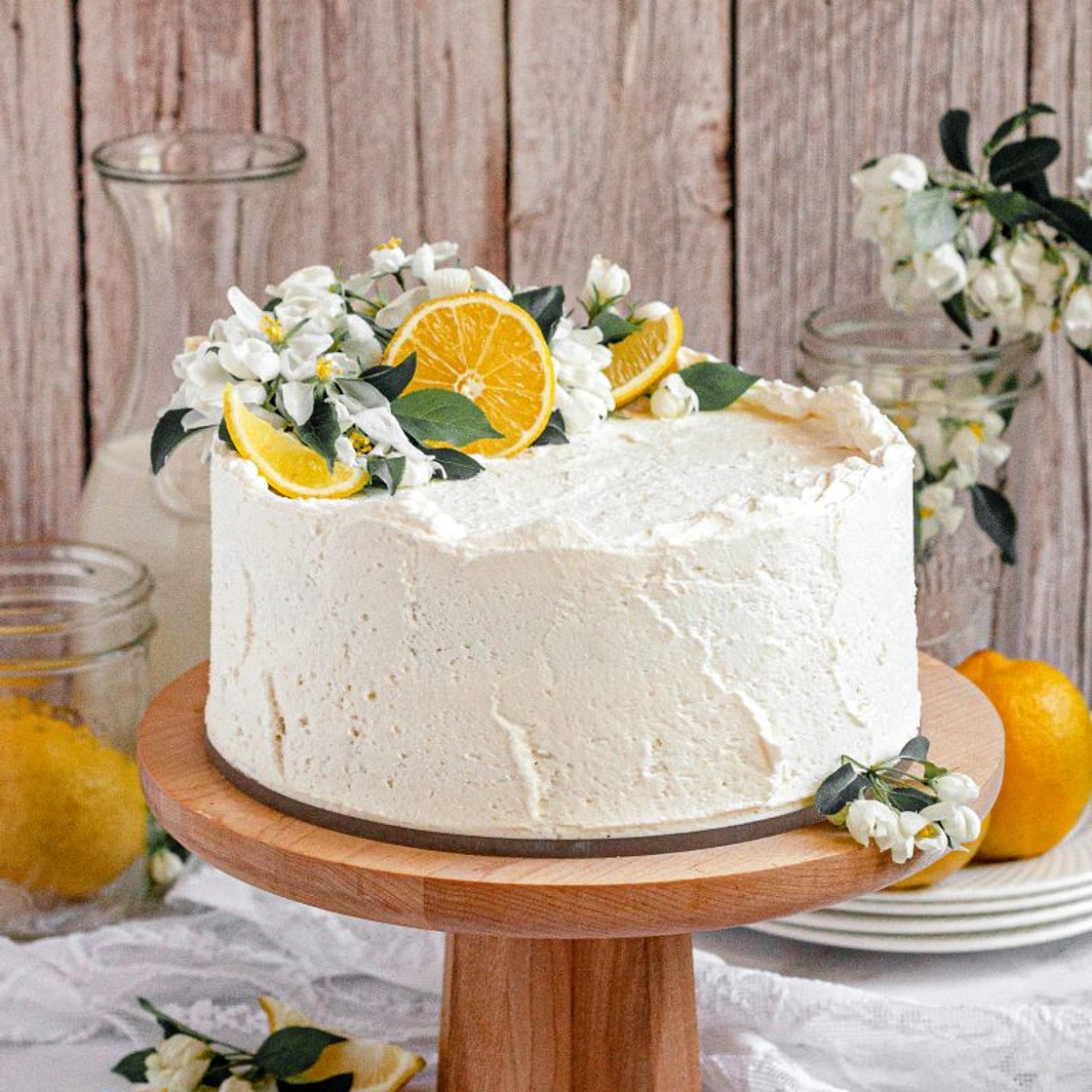 Gluten-Free Lemon Cake (Vegan)