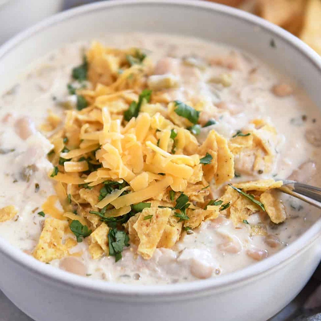 Creamy White Chicken Chili