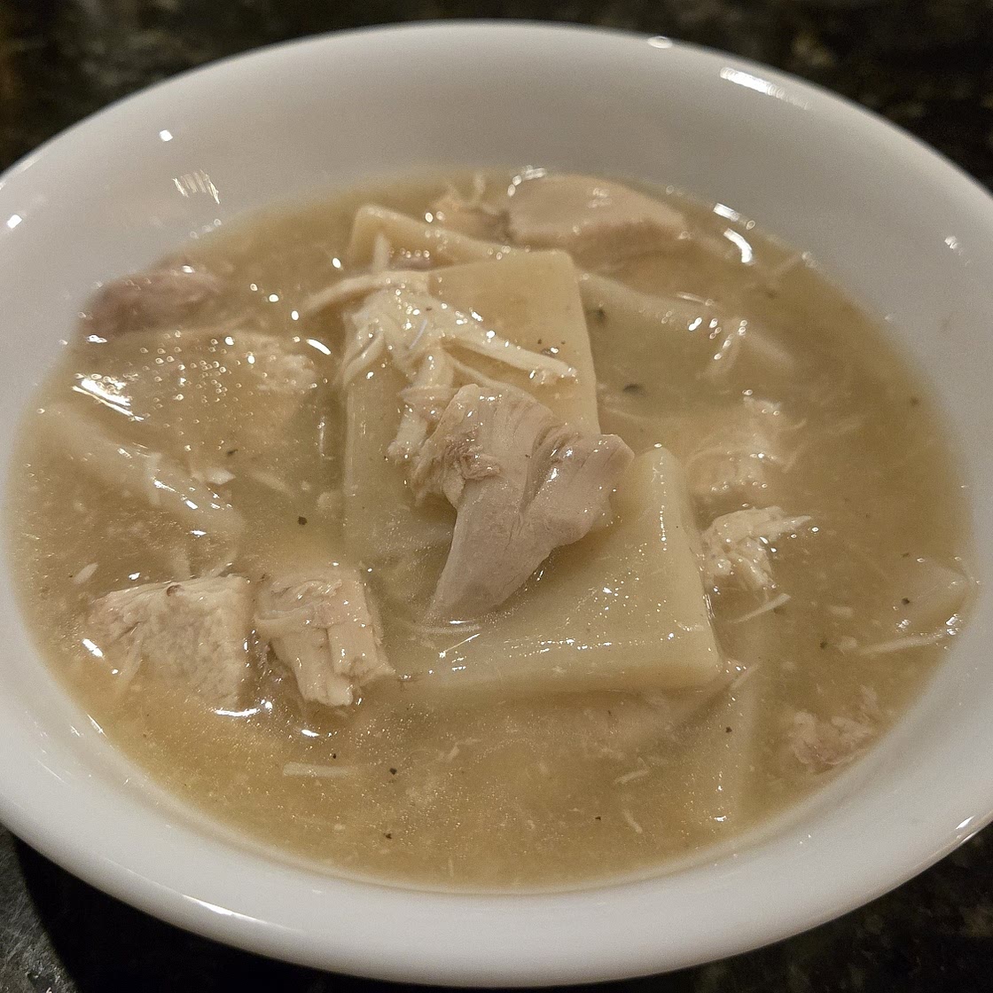 Old Fashioned Chicken and Dumplings