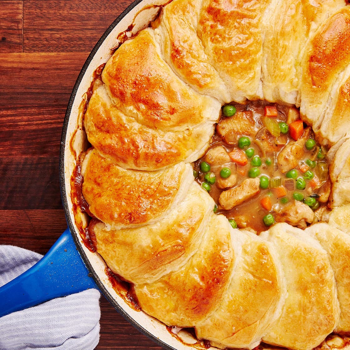 Skillet Chicken Pot Pie