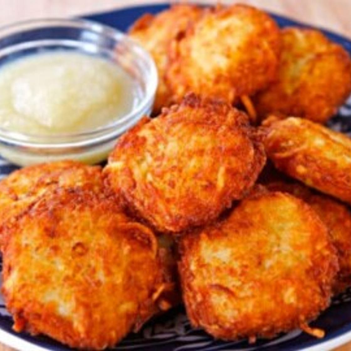 Crispy Panko Potato Latkes