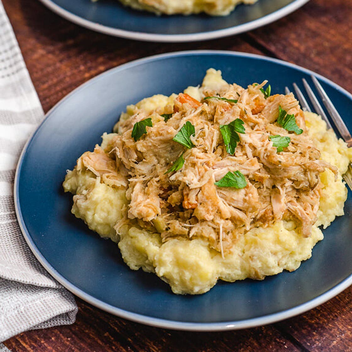 Crockpot Chicken and Stuffing