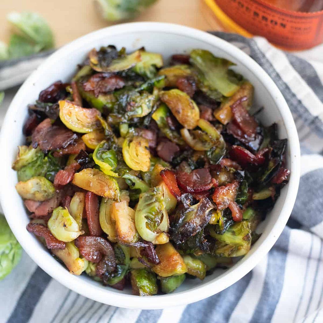 Maple Bourbon Brussels Sprouts Recipe