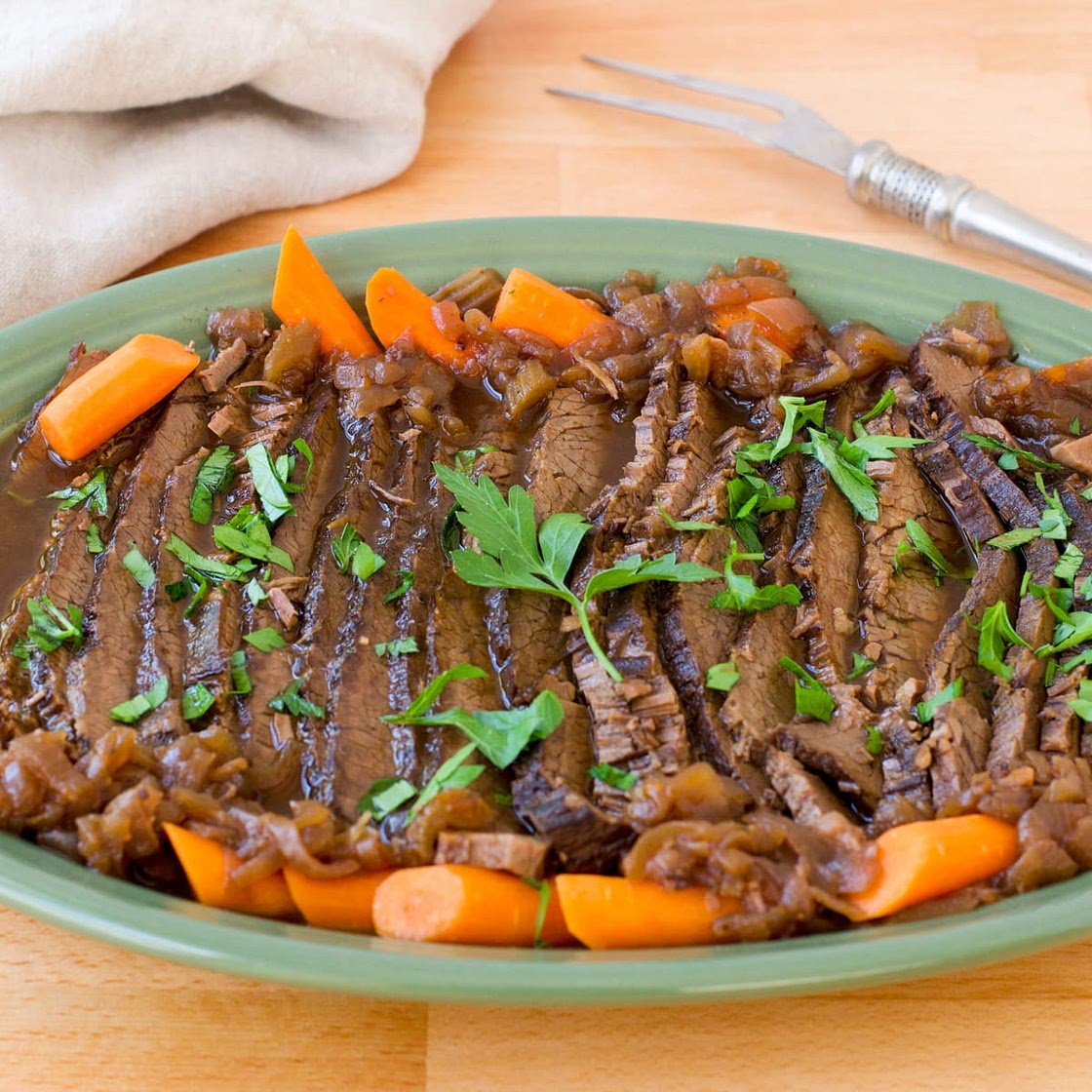 Oven-Baked Brisket Recipe