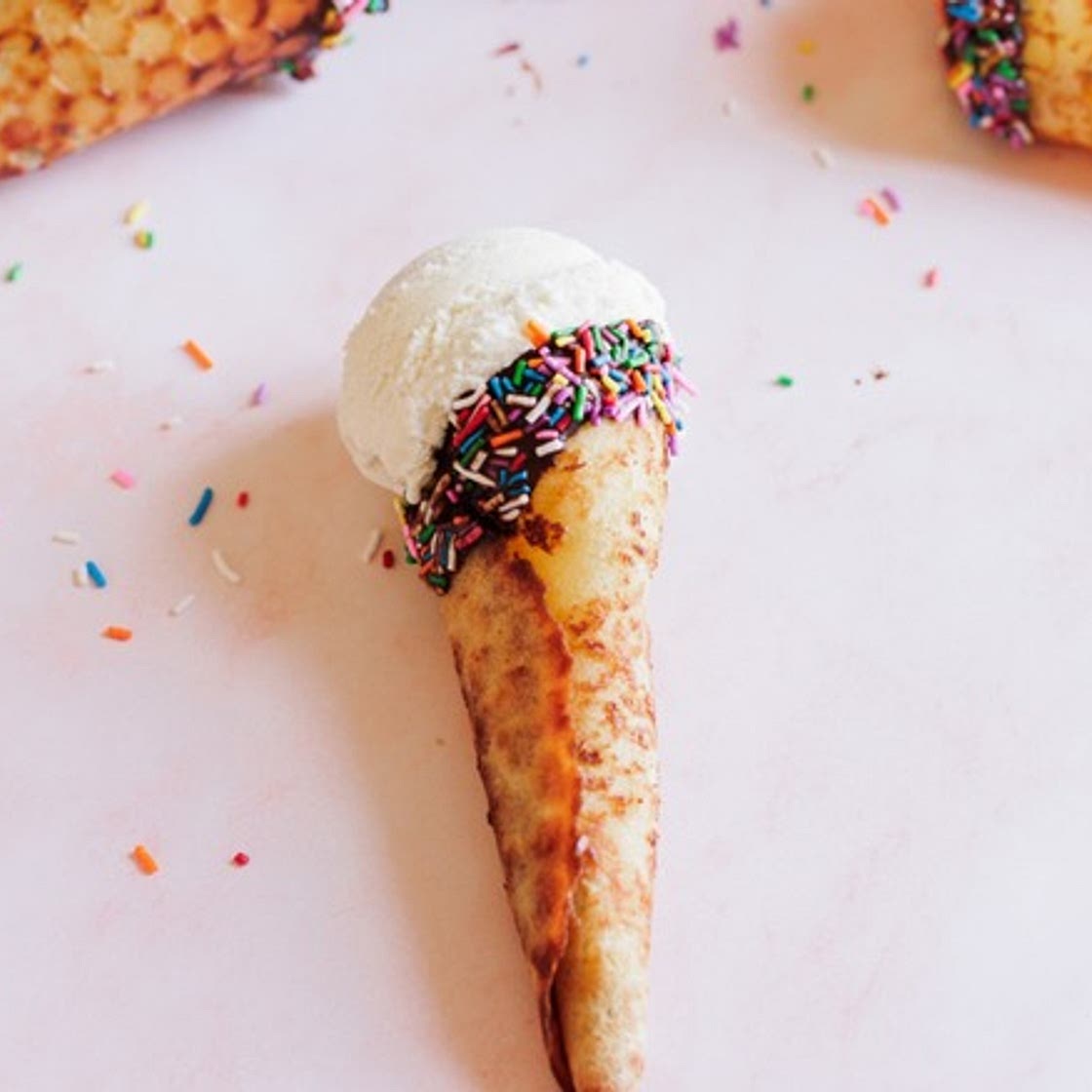 Homemade Waffle Cones Recipe