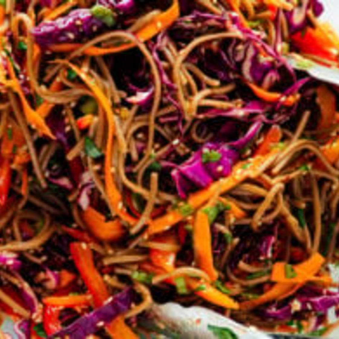 Veggie Sesame Noodles