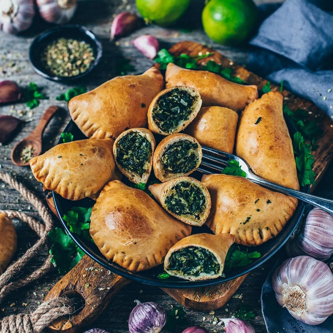 Vegan Empanadas with Spinach