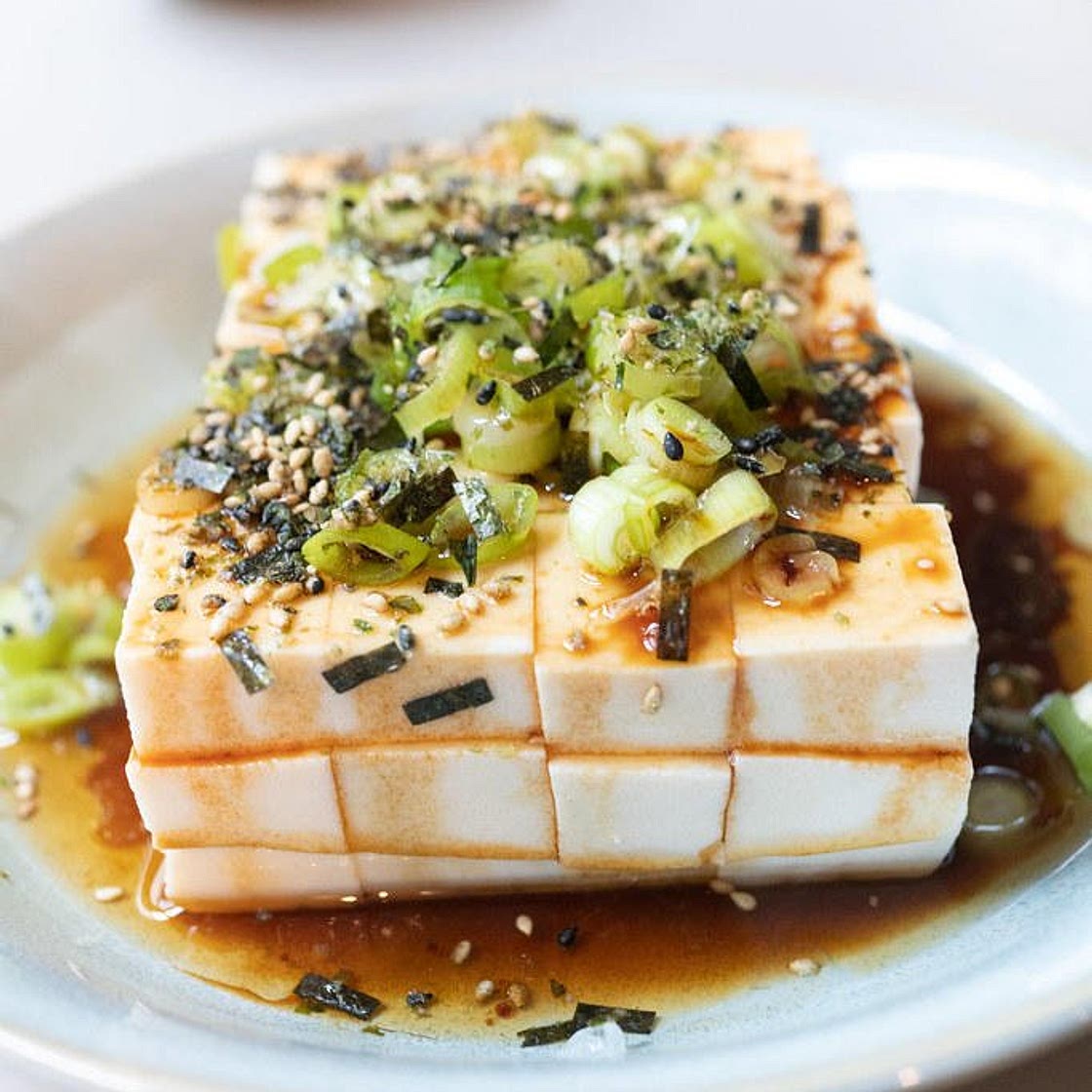 Hot Sesame Oil Tofu