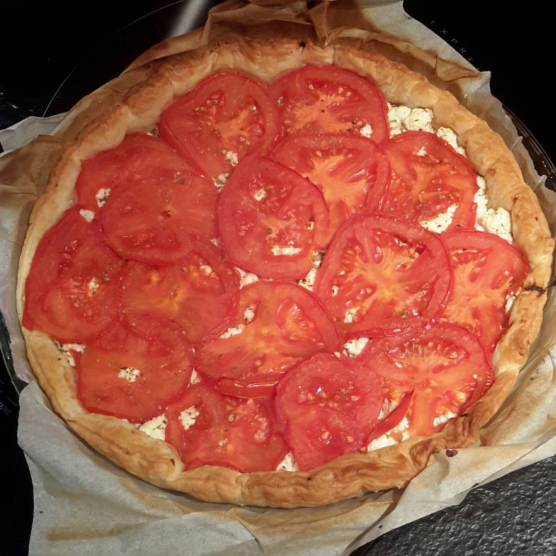 Tarte salée au brocciu