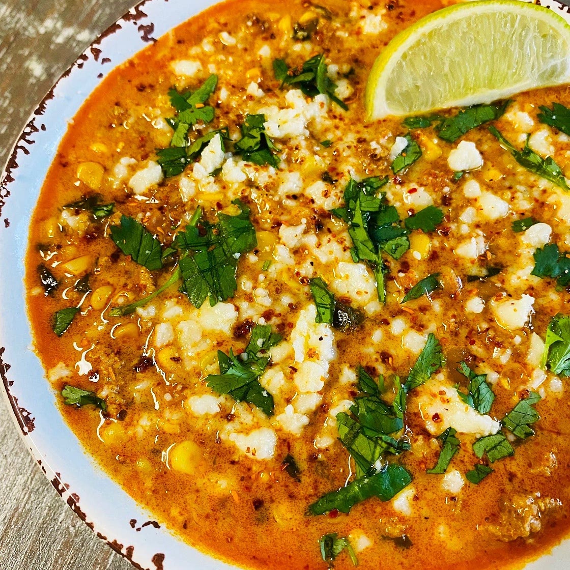Street Corn Chicken Chili