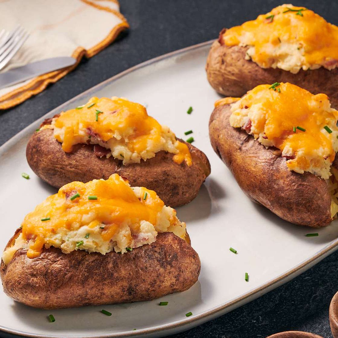 Overstuffed Twice-Baked Potatoes