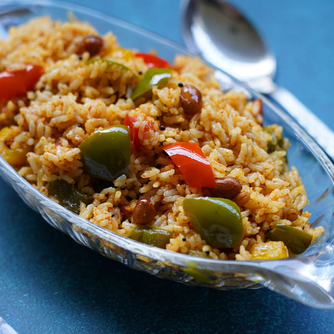 Easy capsicum rice