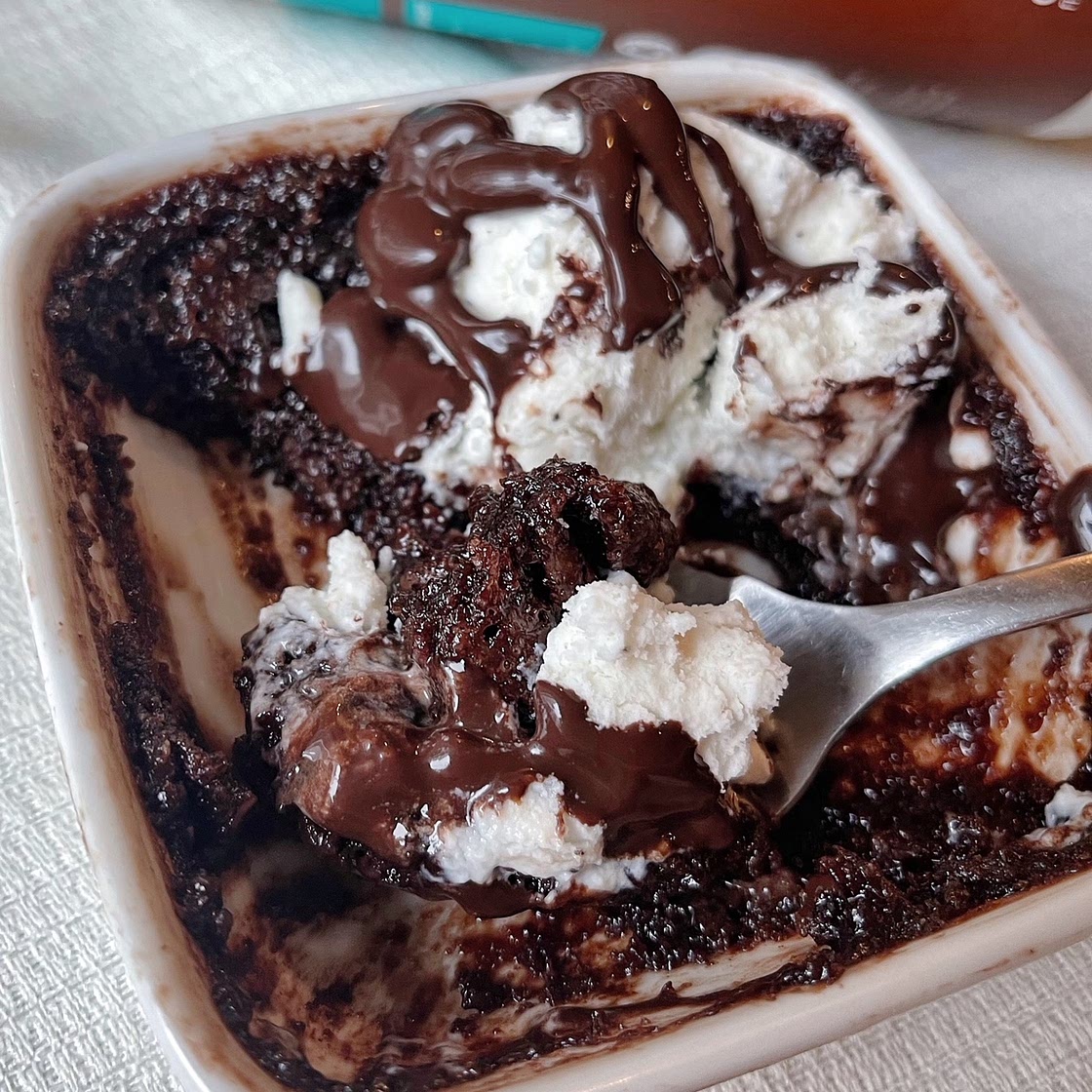 Easy Microwave Brownie For One ~ NO gluten or dairy!