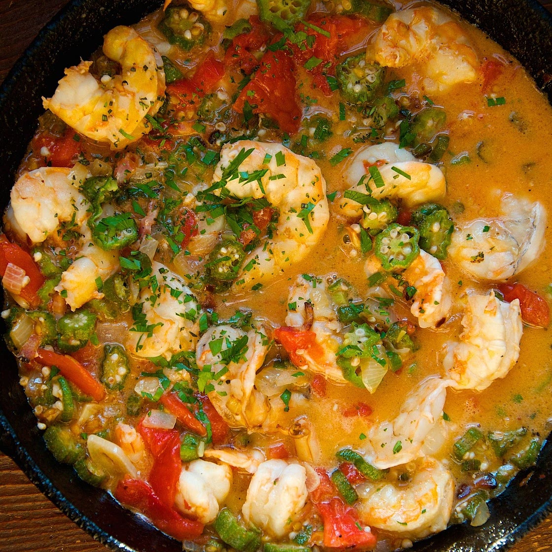 Shrimp and Okra Stew