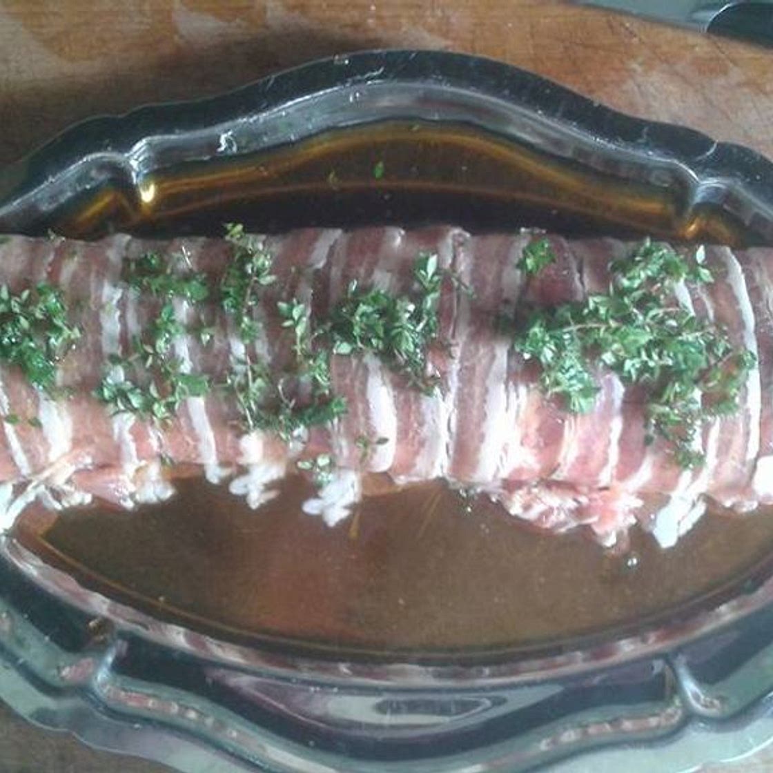 Filet mignon enlardé québécois fumé au barbecue