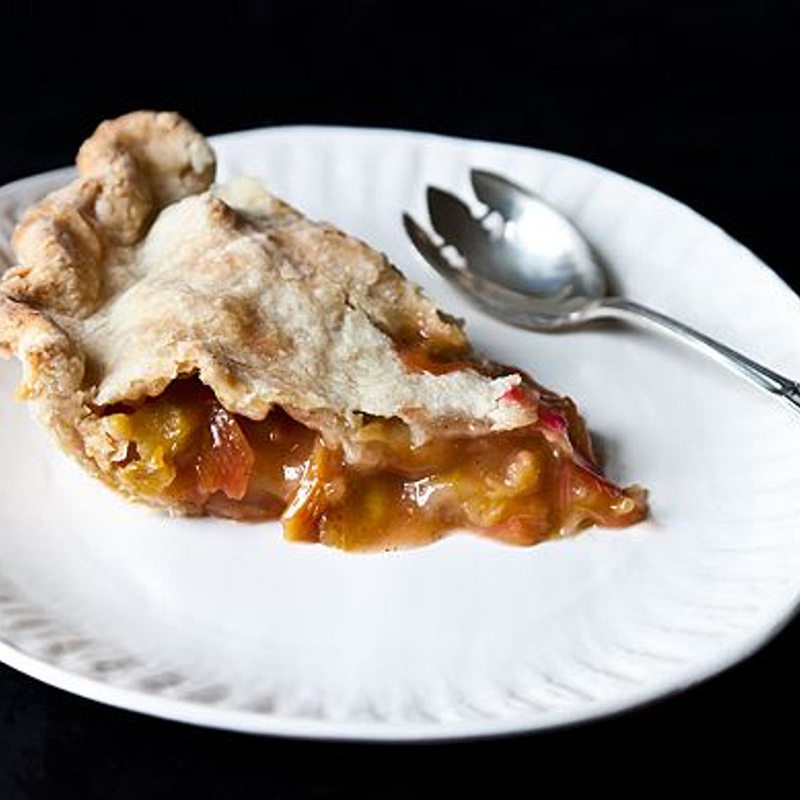 Anne Dimock's Straight-Up Rhubarb Pie