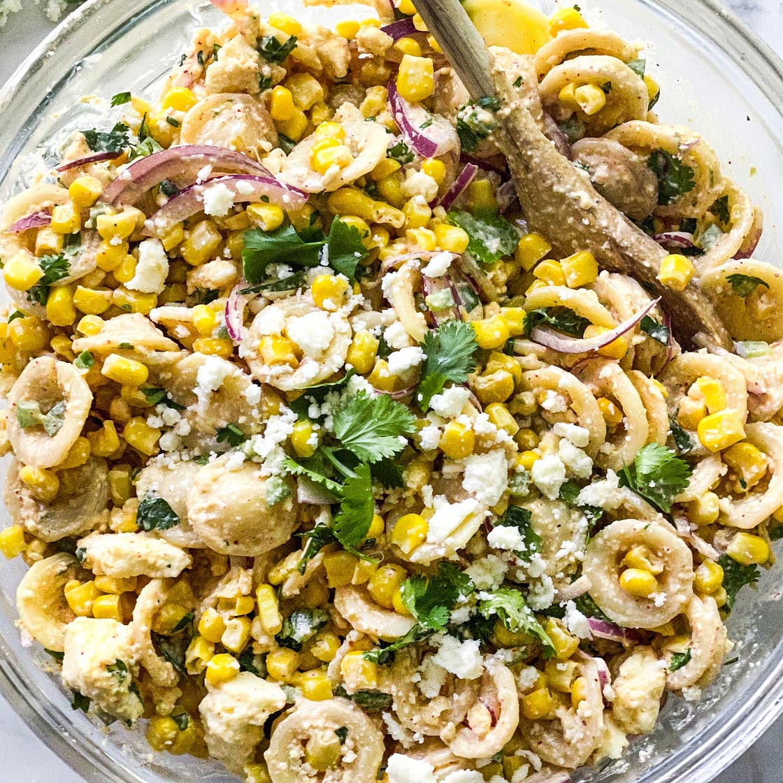 Mexican Corn Pasta Salad
