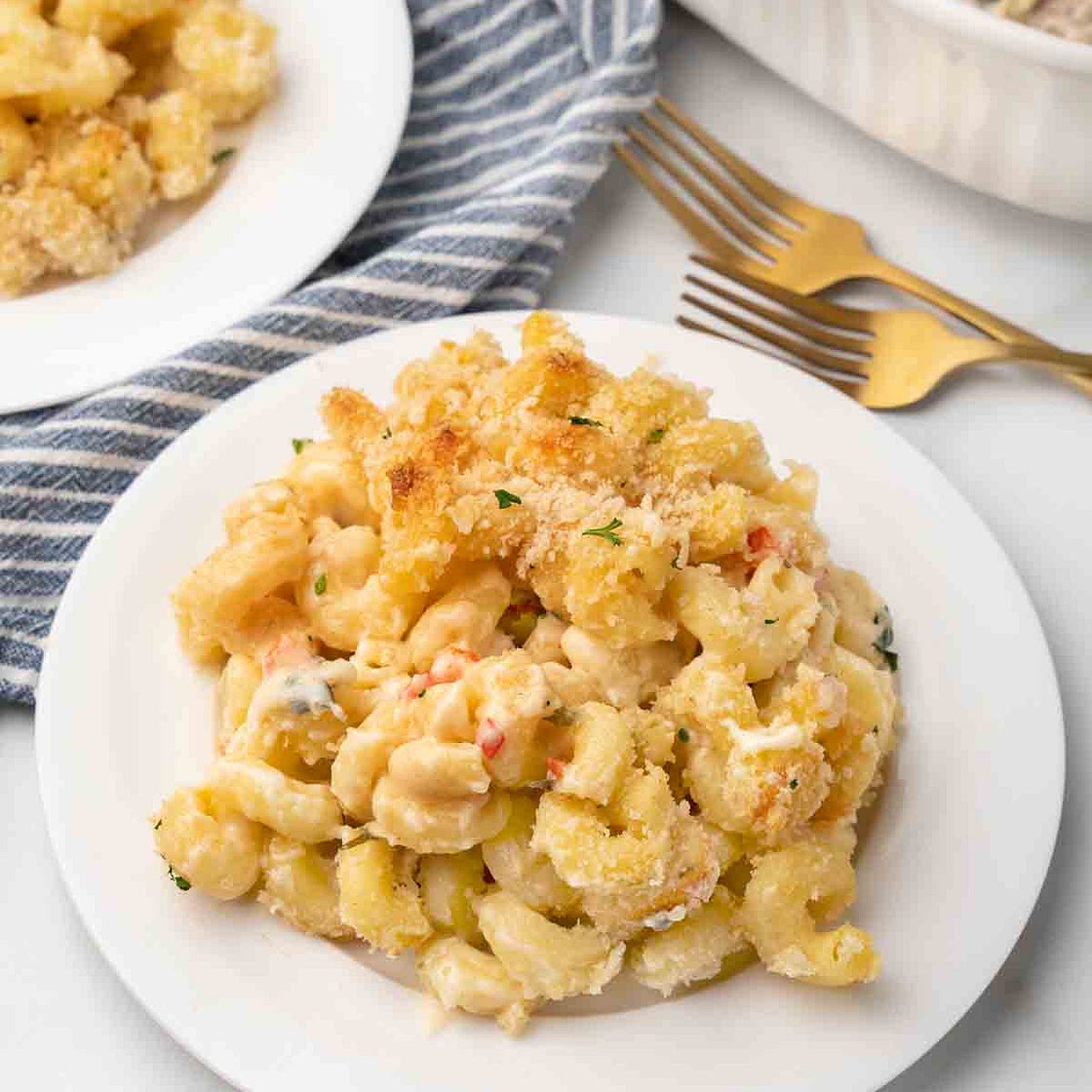 White Cheddar Truffle Mac and Cheese