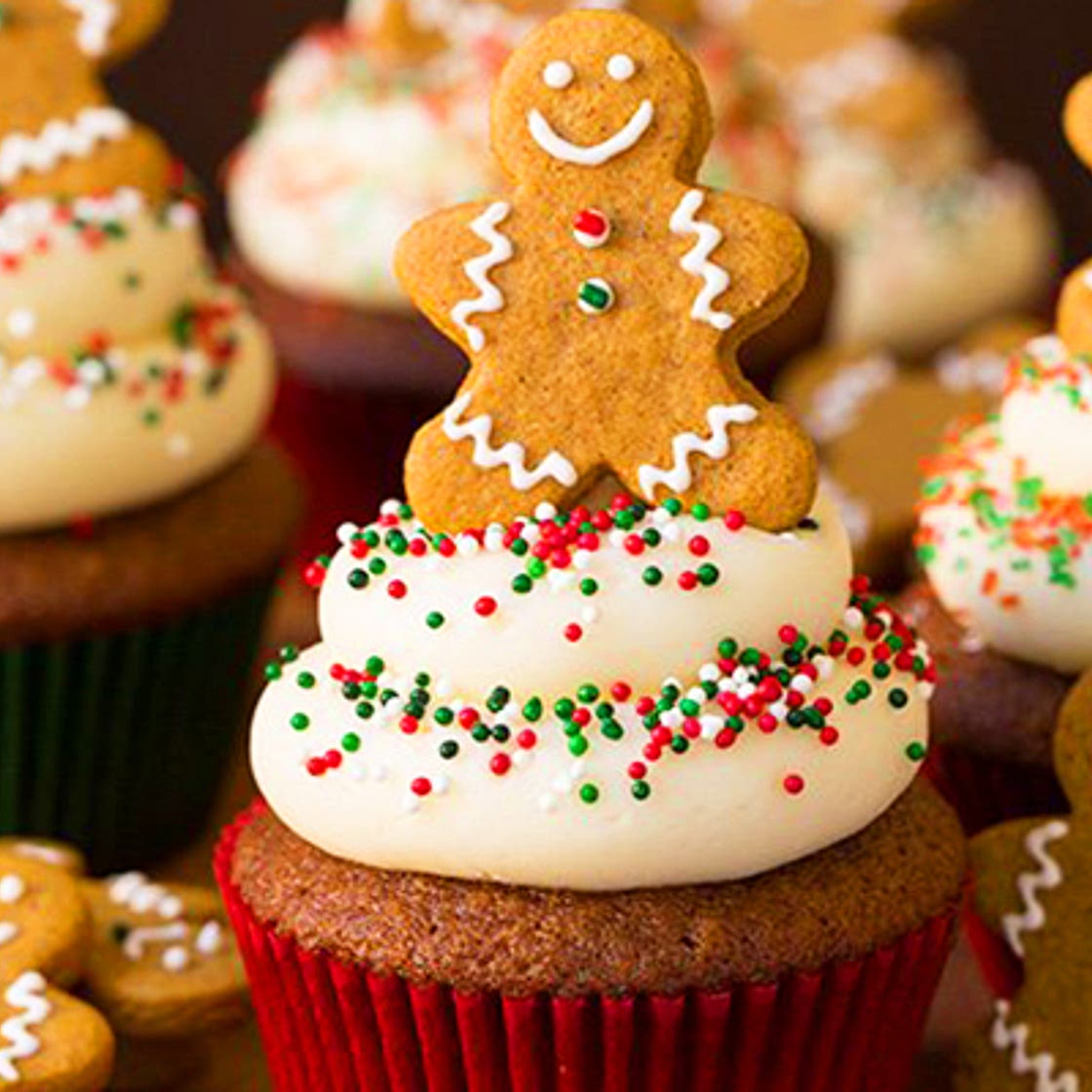 Gingerbread Cupcakes