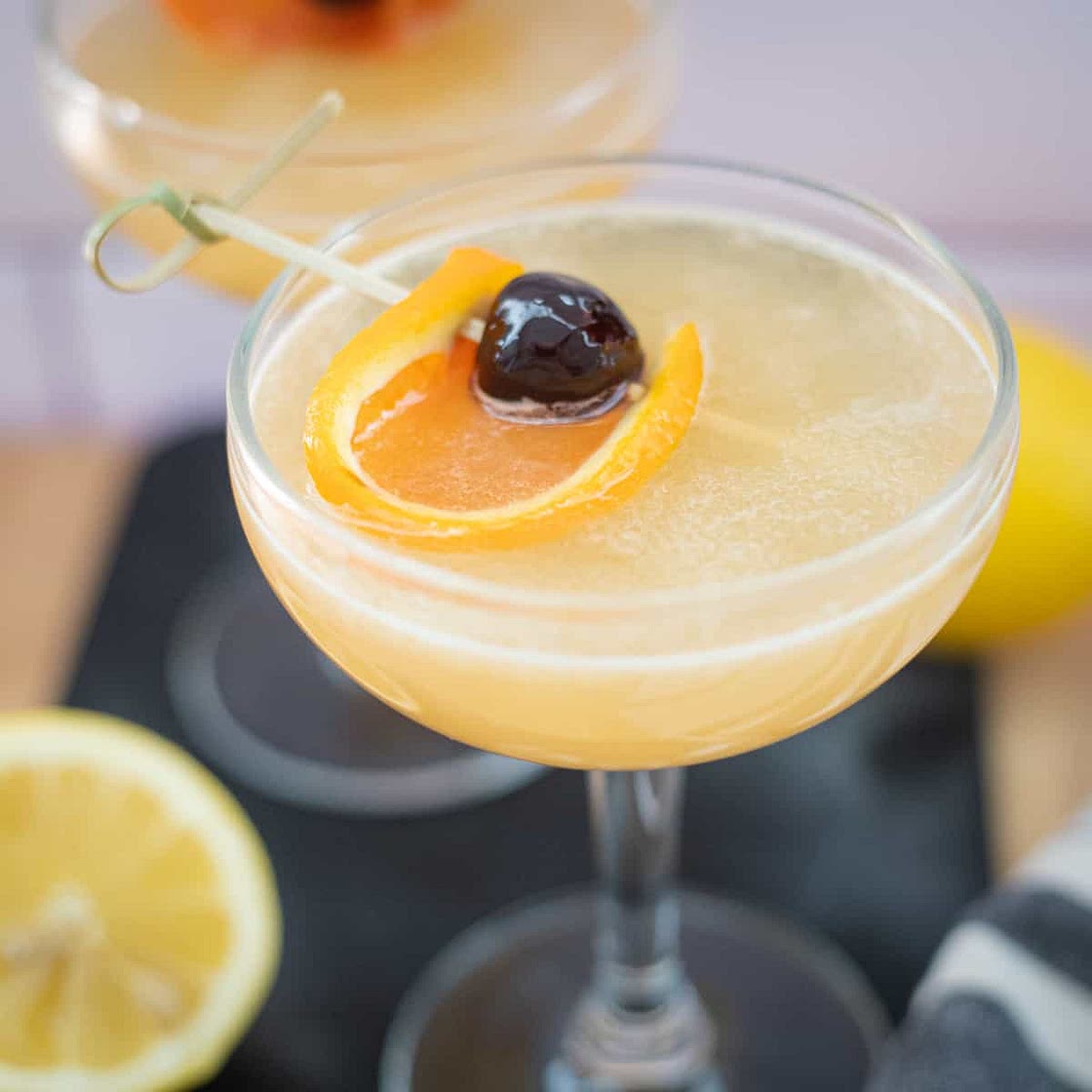Honey Lemon Whiskey Sour Recipe