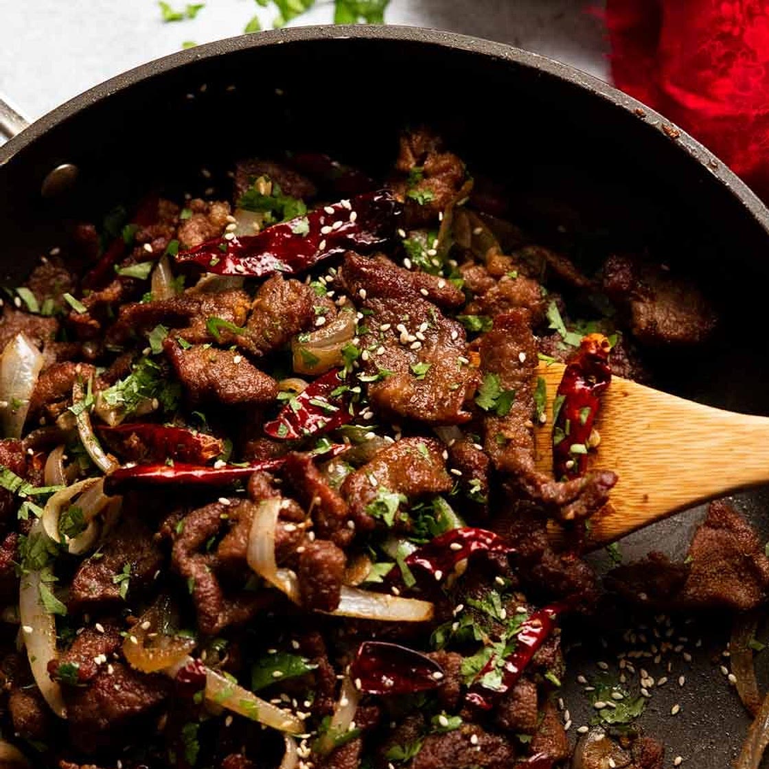 Xinjiang Cumin Lamb Stir Fry