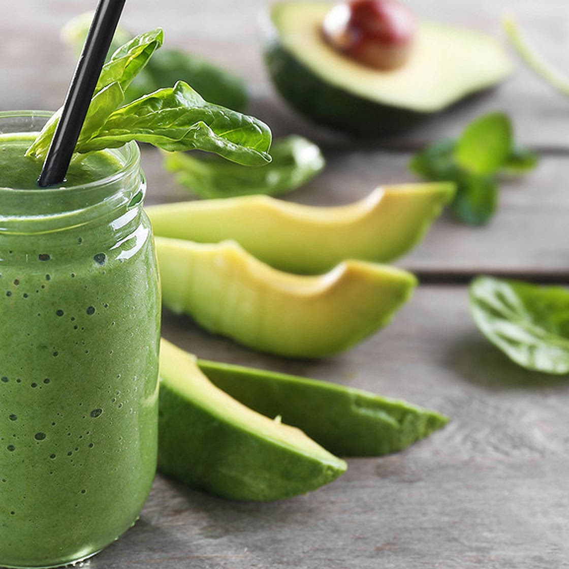 Smoothie avocat ananas