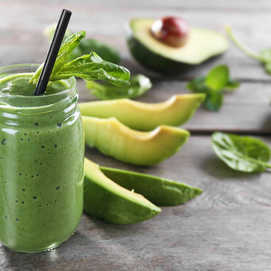 Smoothie avocat ananas