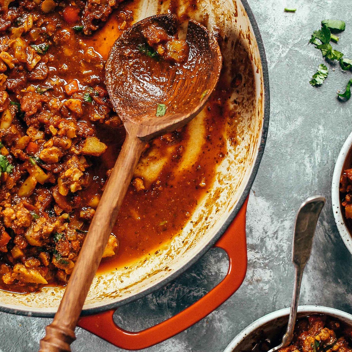 Best Easy Paleo Cauliflower Chili