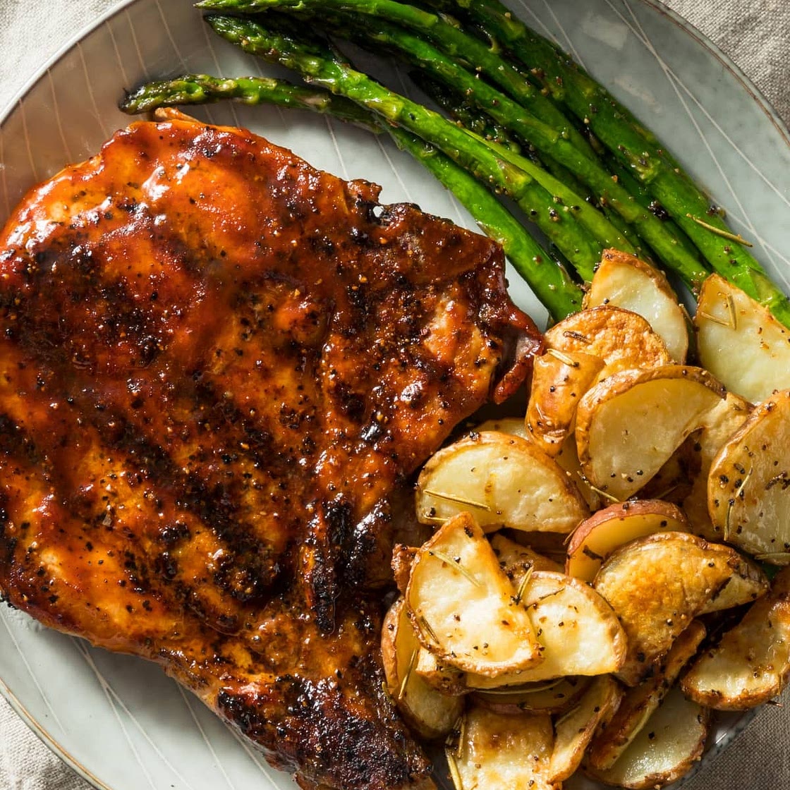 Honey Garlic Pork Chops