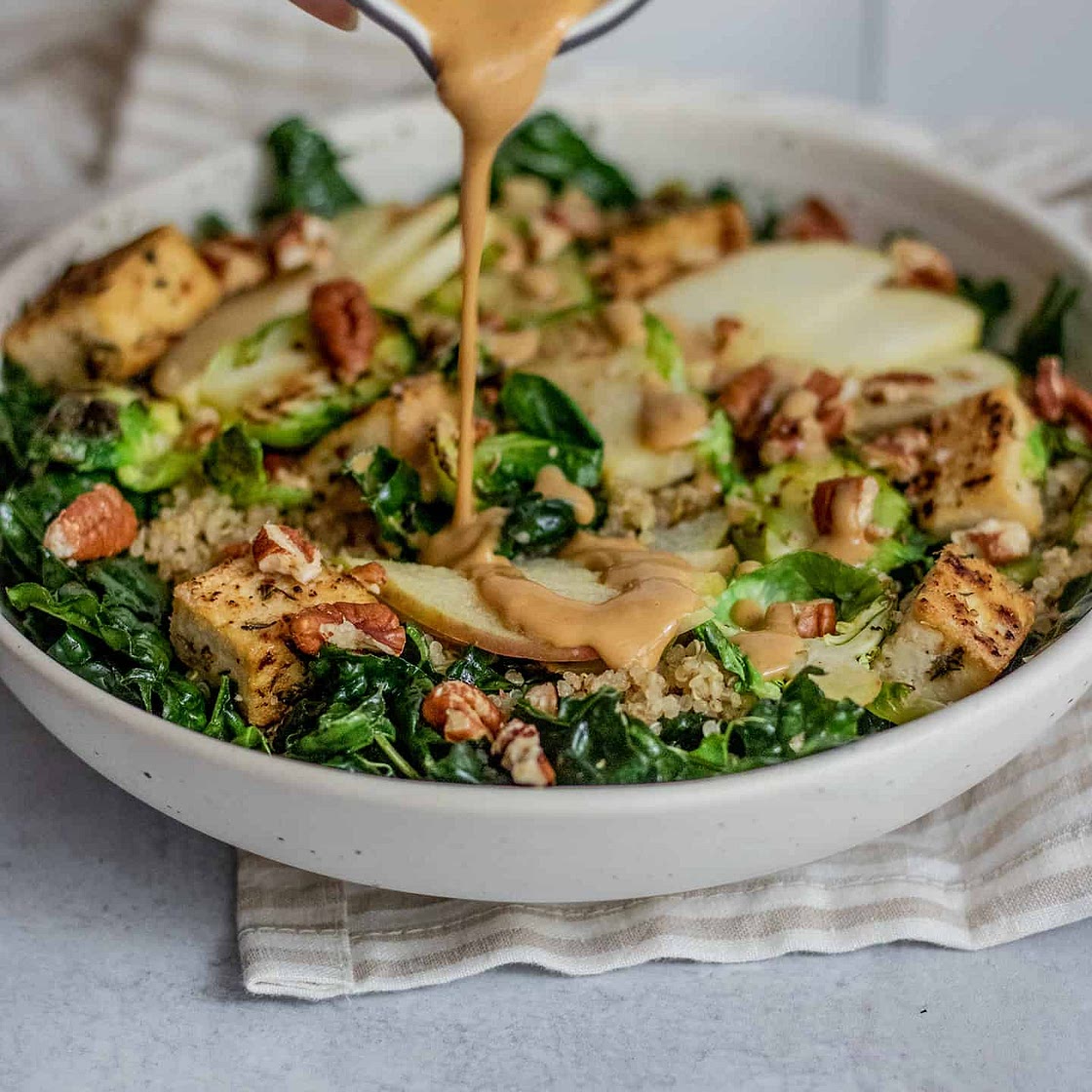 Miso Ginger Tahini Salad Dressing