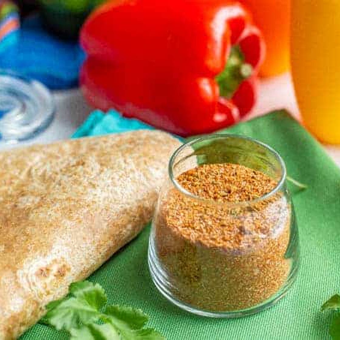 Homemade fajita seasoning