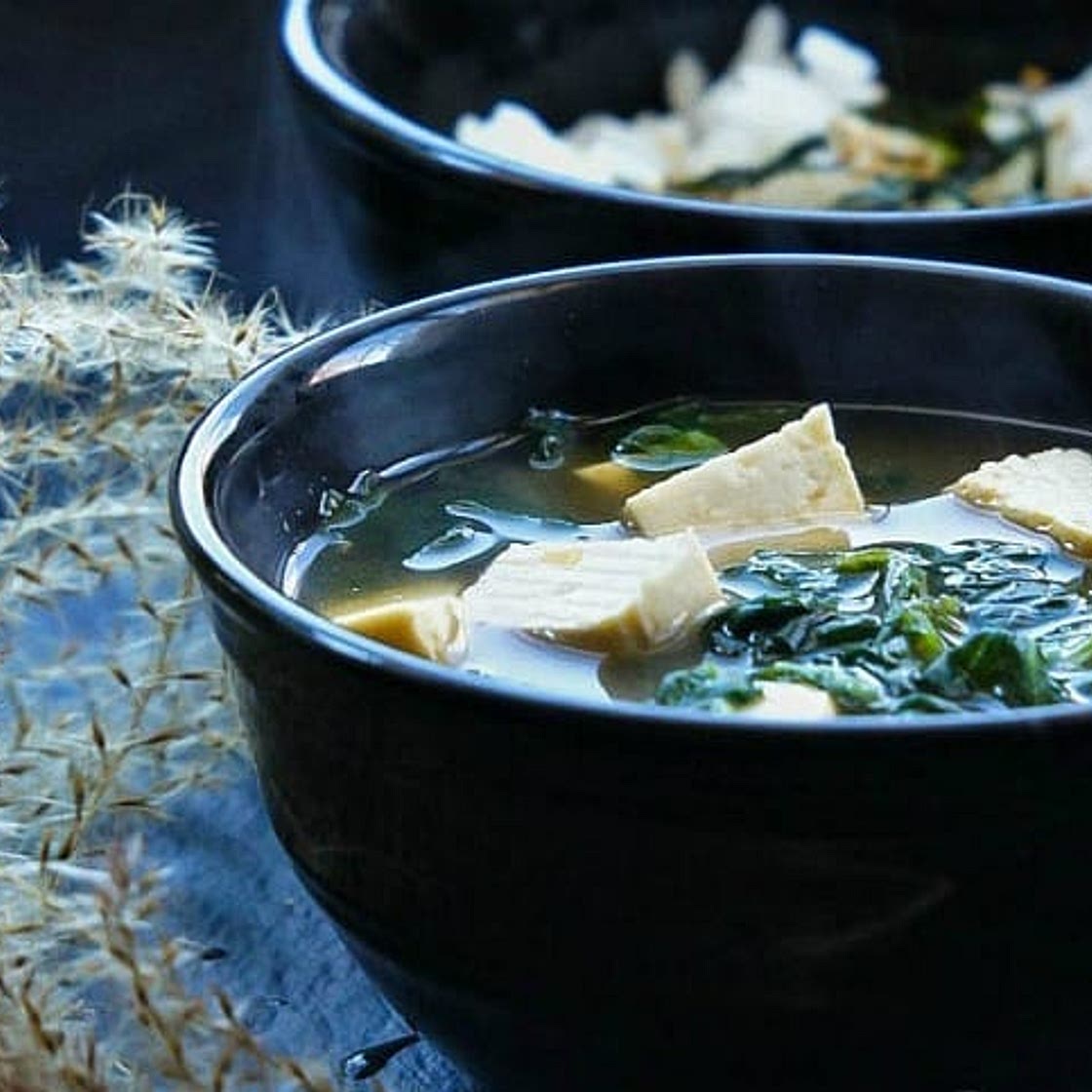 Spinach and Tofu Soup
