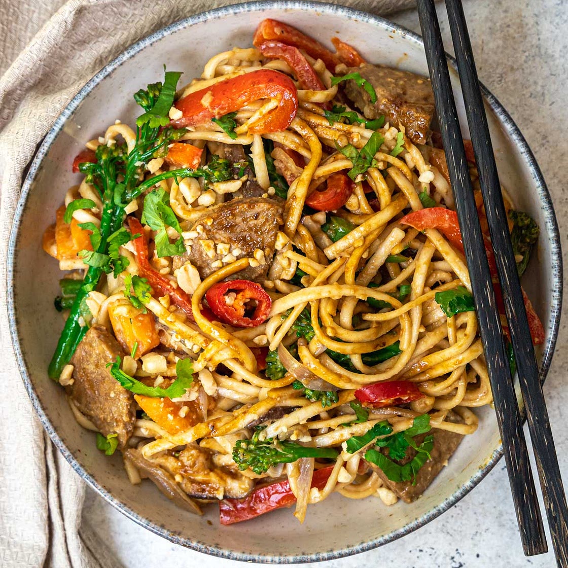 Vegan Satay Noodles