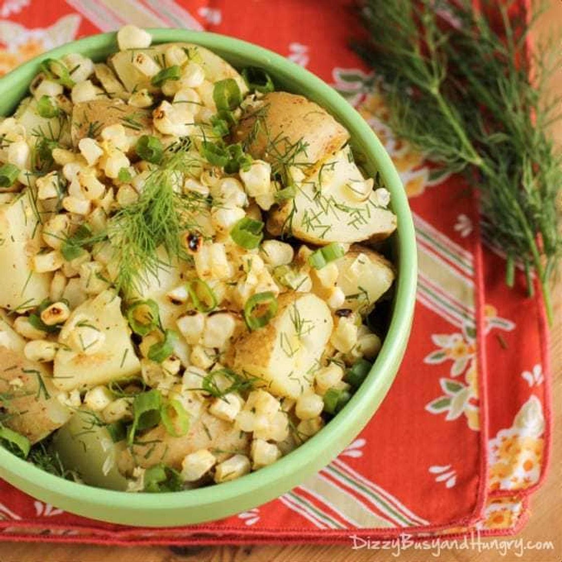 Potato Salad With Corn