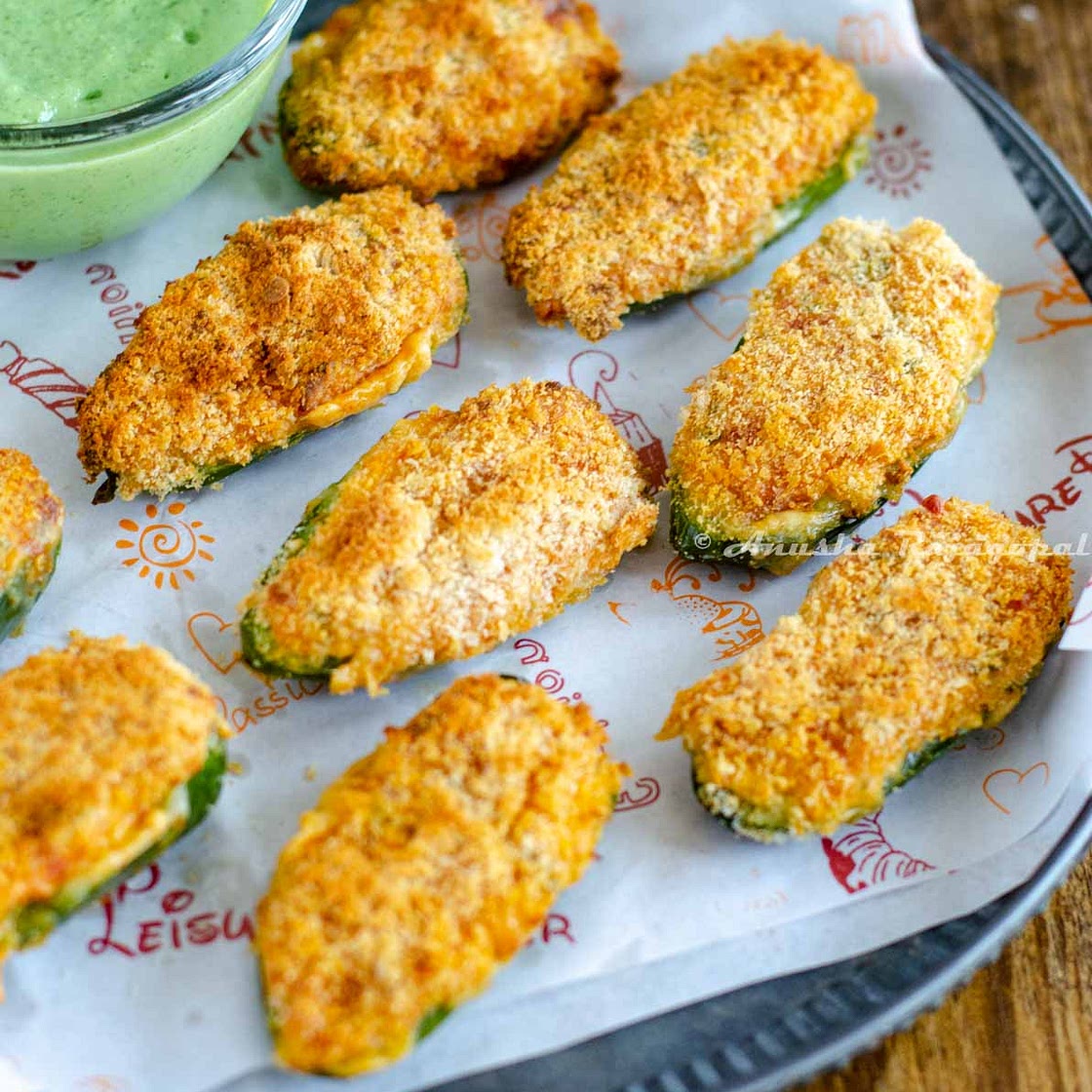 Air fryer jalapeno poppers