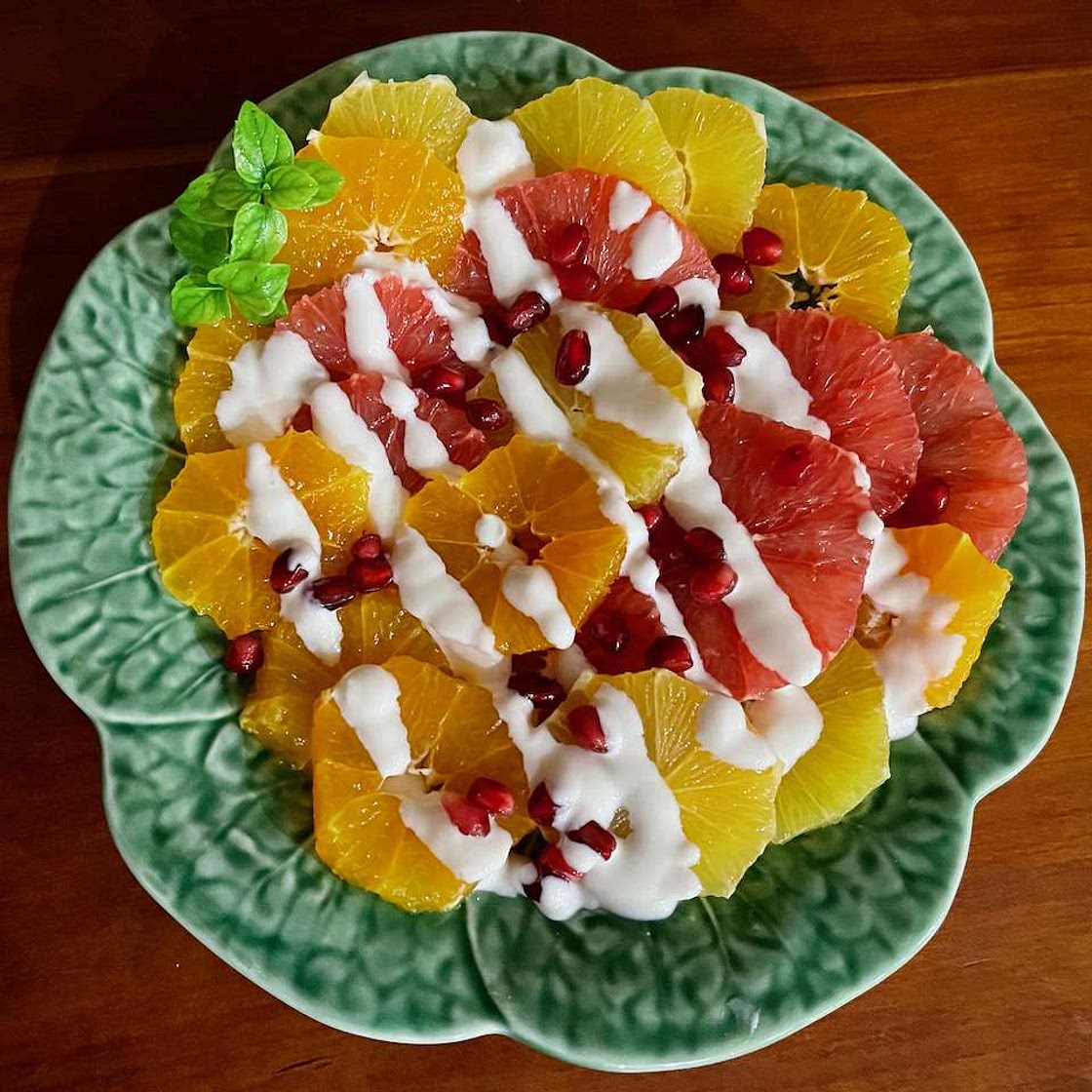 Citrus and Pomegranate Salad