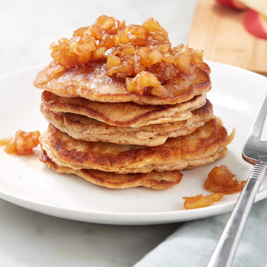 Spiced Apple Pancakes